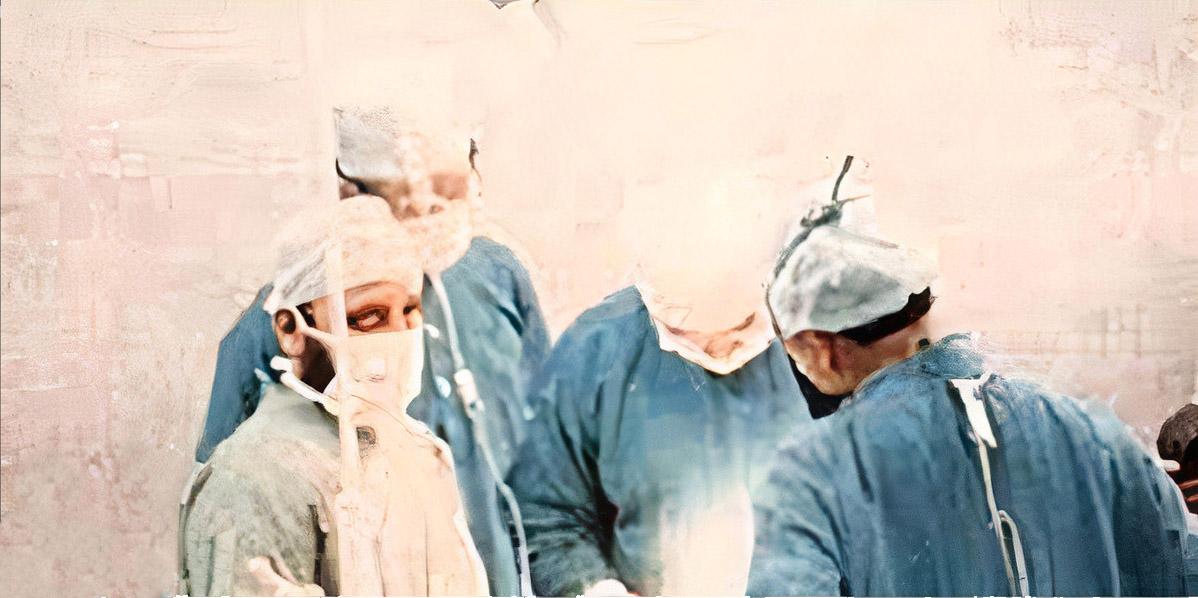 Dr Abbas in an Operating Room